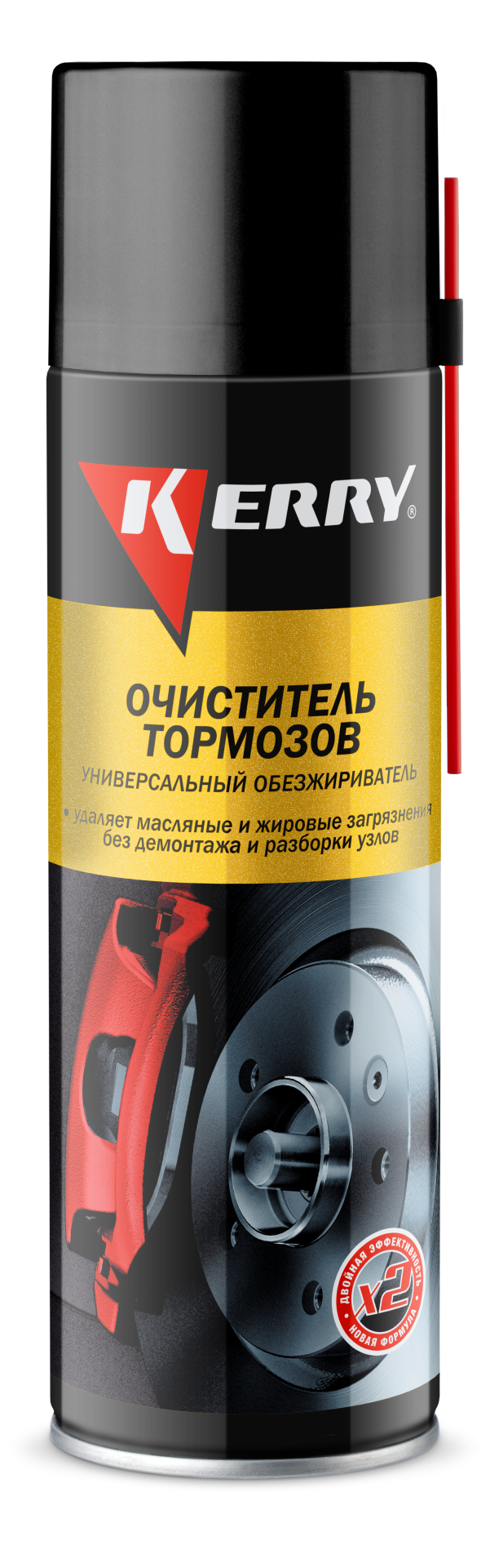 Очиститель деталей тормозов и сцепления (универсальный обезжириватель) КR965-1 (650мл)