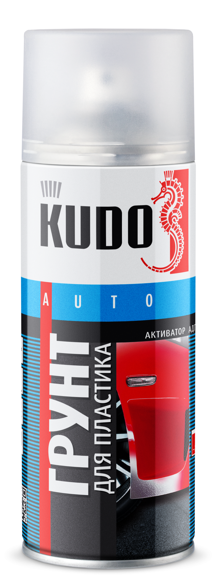 KU-6000 Грунт для пластика прозрачный (520 мл) (активатор адгезии)