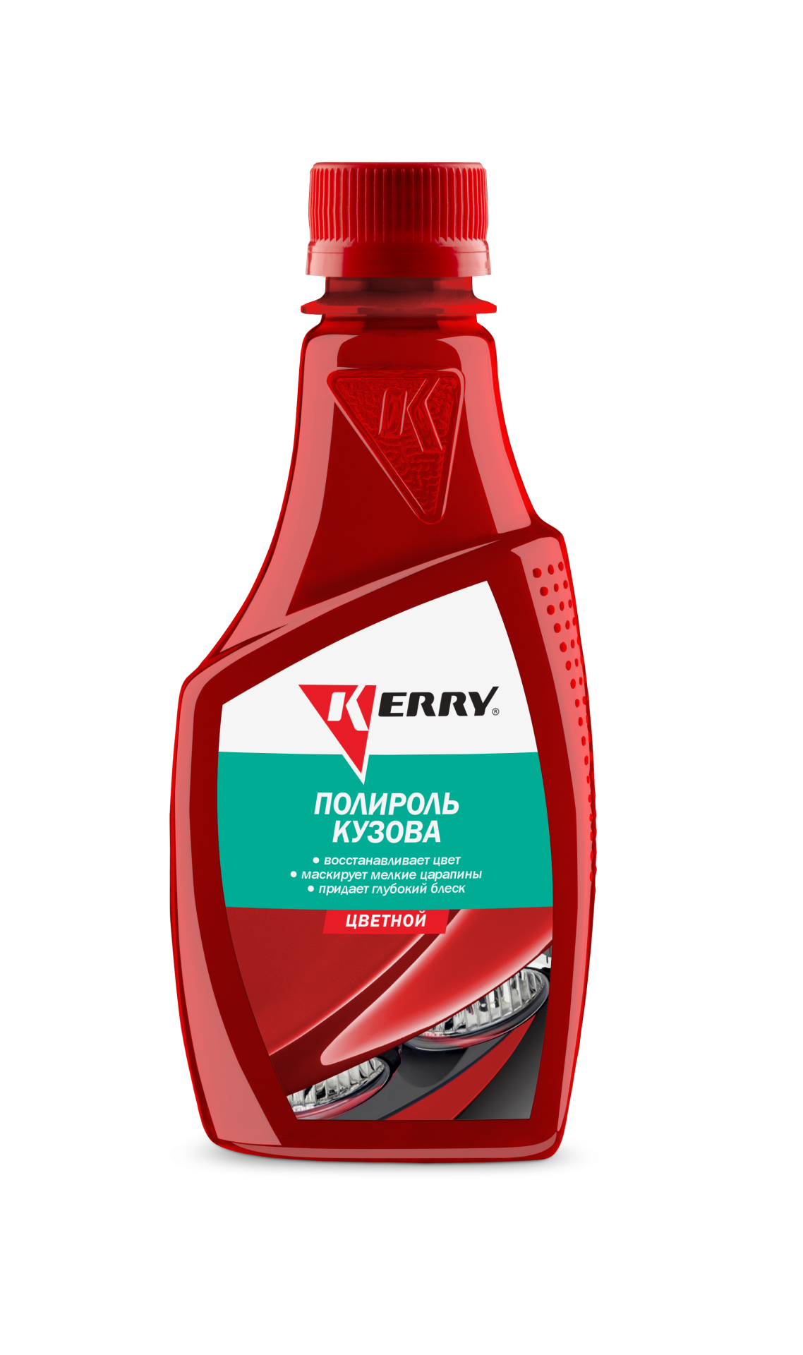 Полироль кузова цветной (для всех оттенков красного) KR-260-2 (250мл.)