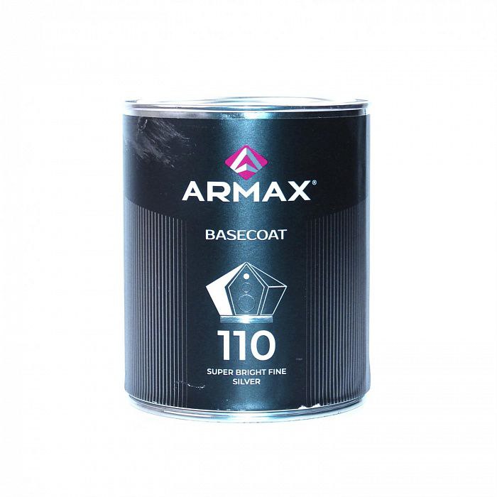 ЭМАЛЬ БАЗИСНАЯ ARMAX SUPER BRIGHT FINE SILVER 110 (0,93кг)
